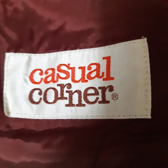 Vintage pin stripe brown blazer - Picture 4 of 5